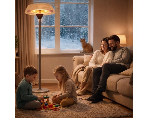 Электрический напольный обогреватель Hugett Floor 1821FB BEIGE